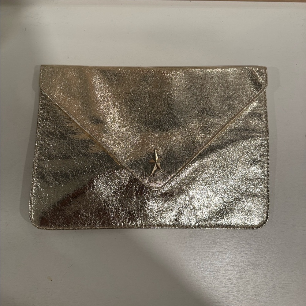 Mugler Gold Clutch